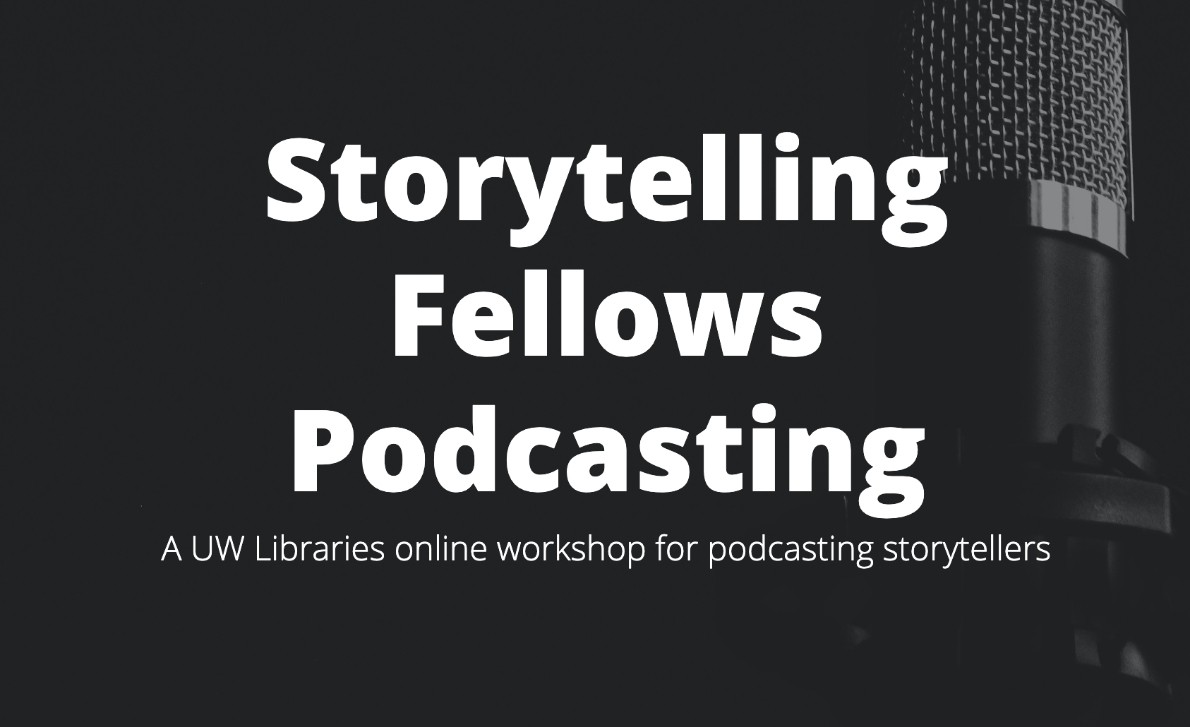 Storytelling Fellows Podcasting